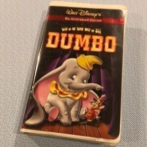 Vintage Disney Dumbo 60th Anniversary VHS Tape